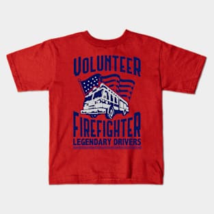 Volunteer Firefighter Kids T-Shirt